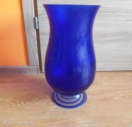 Duży wazon niebieski